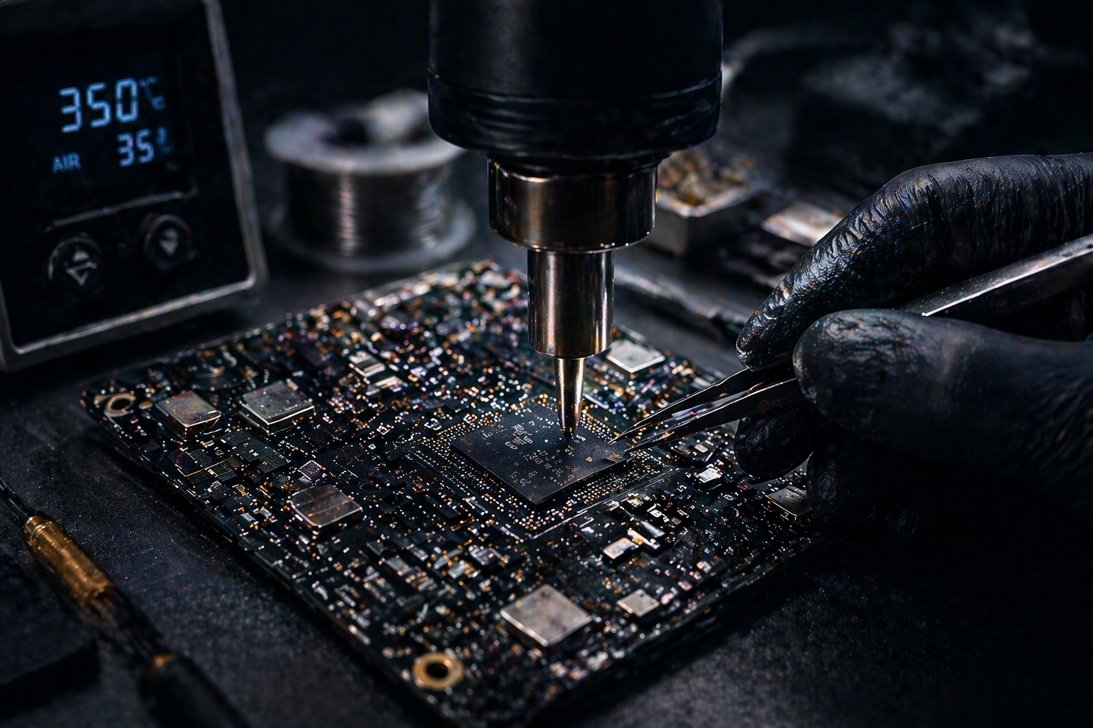 Micro Soldering and BGA Processing